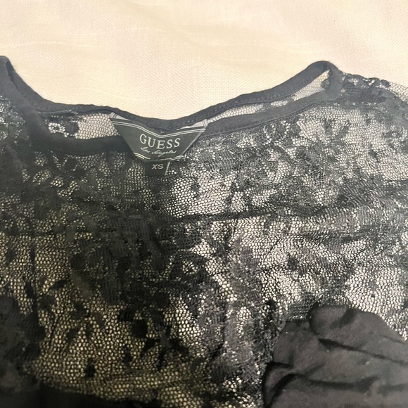 guess black lace dress xs - Picture 4 of 4
